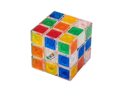 Rubik’s Crystal - Transparent 3x3 Color-Matching Puzzle Cube