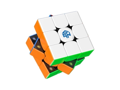 GAN 356 M - 3x3 Magnetic Speed Cube Stickerless, Lite Version